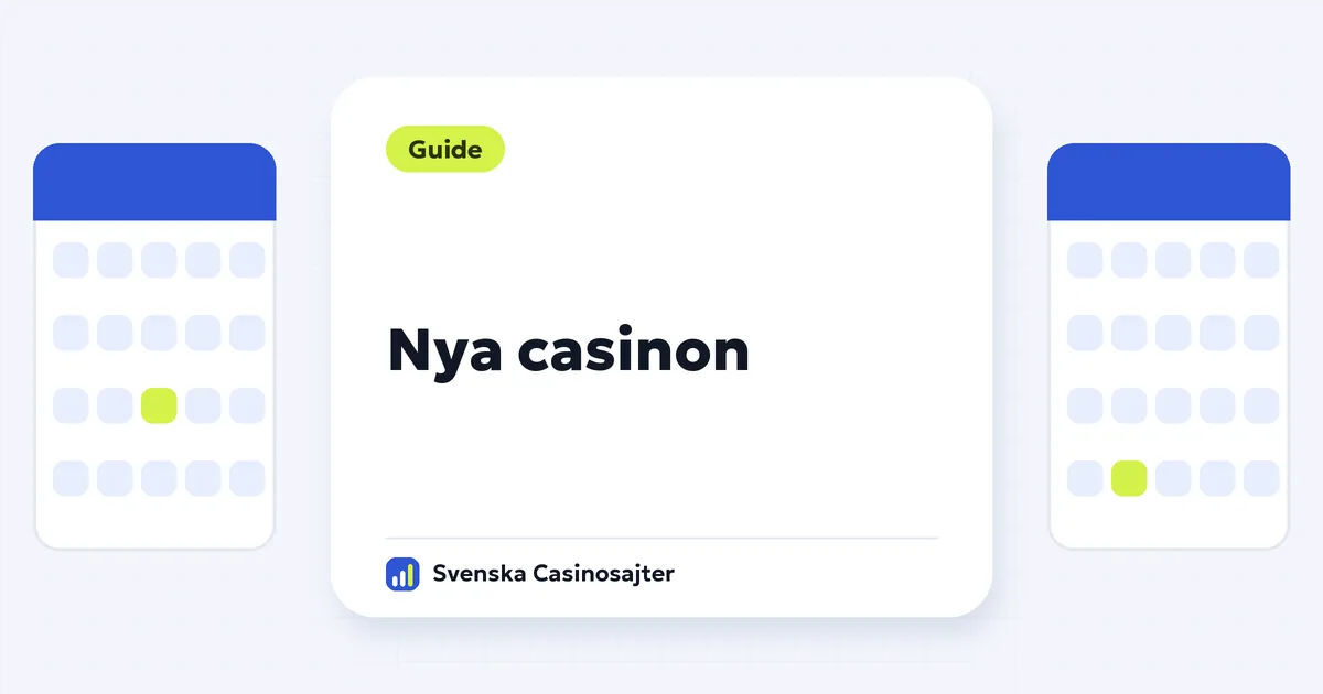 Nya casinon med svensk licens – så känner du igen ett pålitligt casino